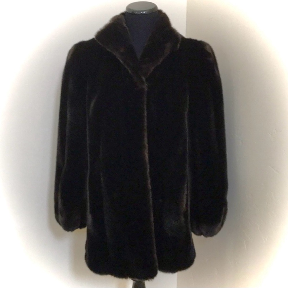 Faux Mink Coat